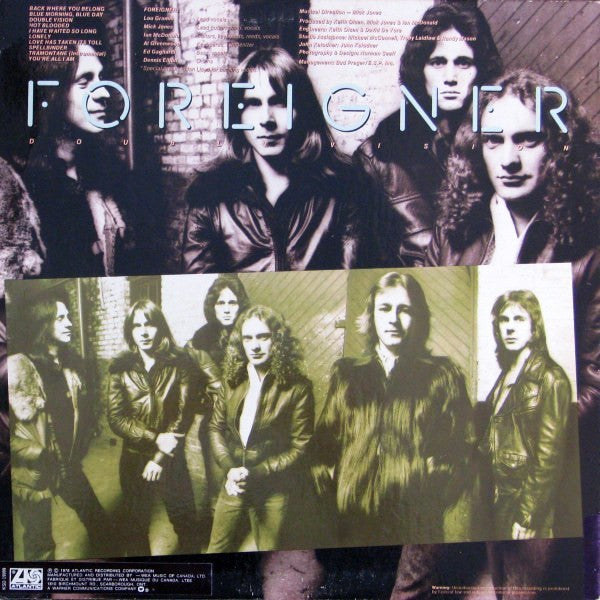 Foreigner : Double Vision (LP, Album)