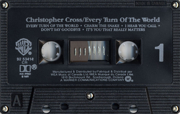 Christopher Cross : Every Turn Of The World (Cass, Album, Dol)