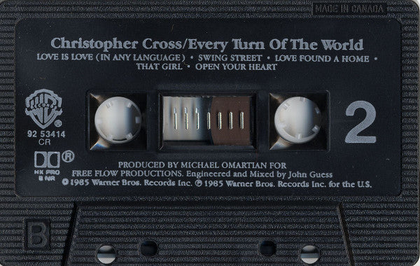 Christopher Cross : Every Turn Of The World (Cass, Album, Dol)