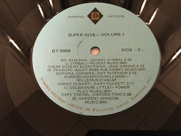 Various : Super Hits-Vol.1 (LP, Comp)