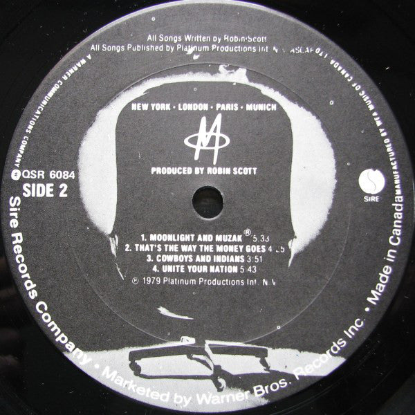 M (2) : New York, London, Paris, Munich (LP, Album)