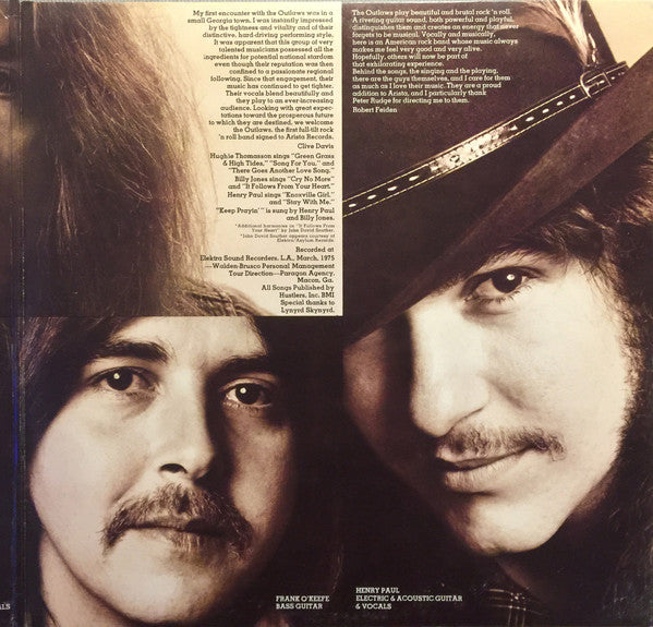 Outlaws : Outlaws (LP, Album, Gat)
