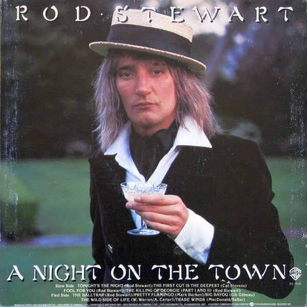 Rod Stewart : A Night On The Town (LP, Album)