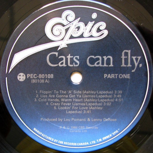 Cats Can Fly : Cats Can Fly (LP, Album)