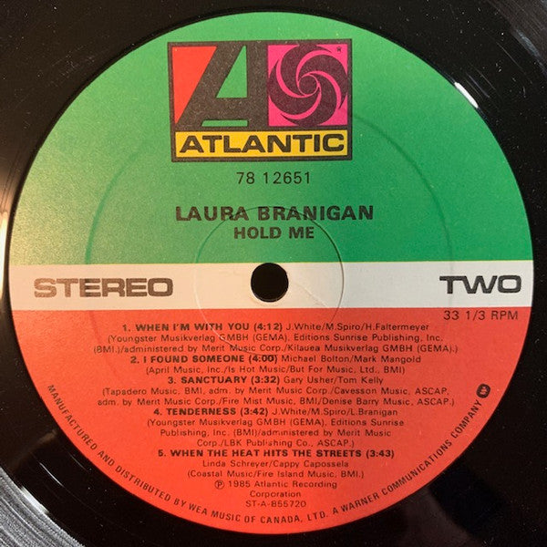 Laura Branigan : Hold Me (LP, Album)