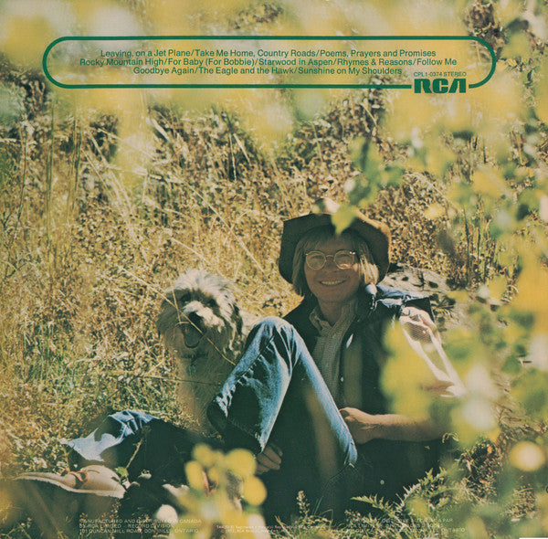 John Denver : John Denver's Greatest Hits (LP, Comp, RE)