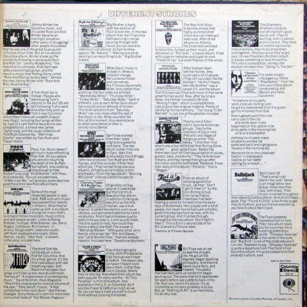 Various : Different Strokes (LP, Smplr)
