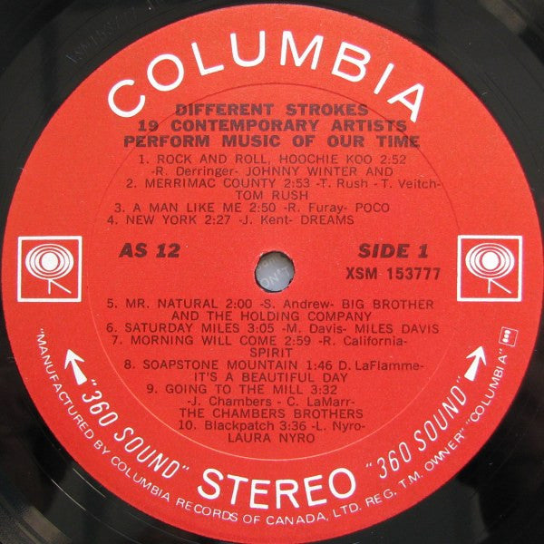 Various : Different Strokes (LP, Smplr)