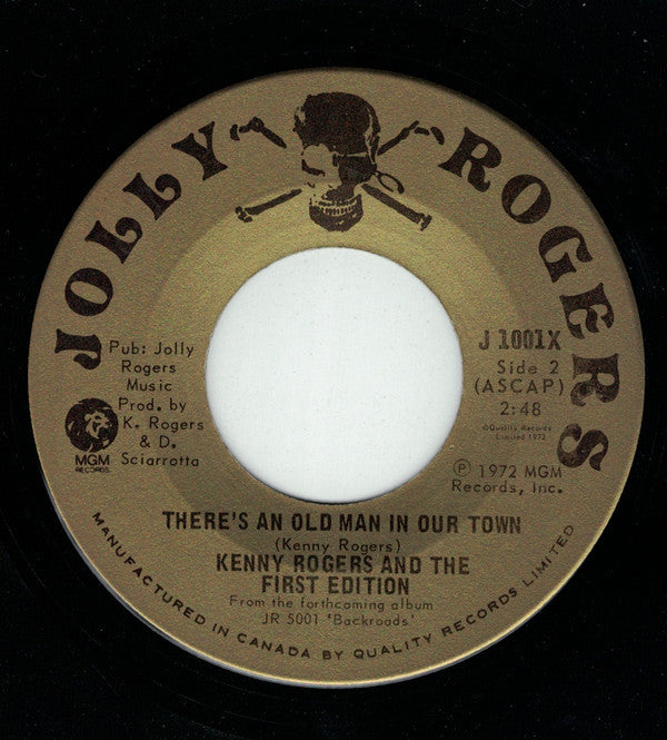 Kenny Rogers & The First Edition : Lady, Play Your Symphony / There's An Old Man In Our Town (7", Single)
