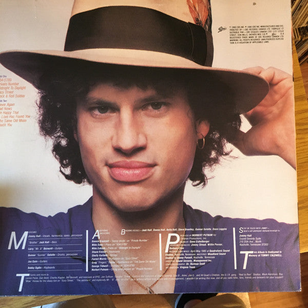 Jimmy Hall : Touch You (LP, Album)