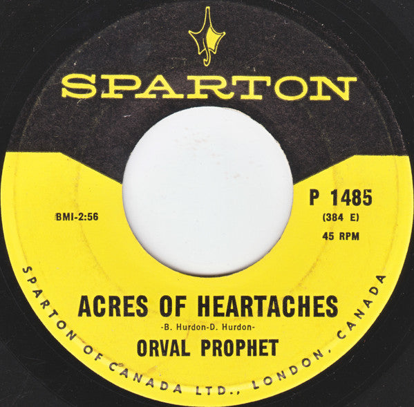 Orval Prophet : The Travelling Snowman (7", Single)