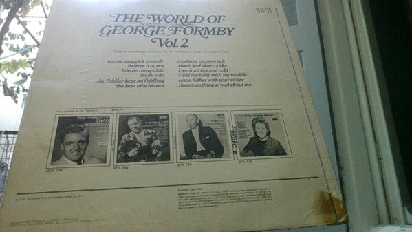 George Formby : The World Of George Formby Vol. 2 (LP, Comp)