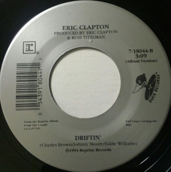 Eric Clapton : Motherless Child / Driftin' (7", Single)