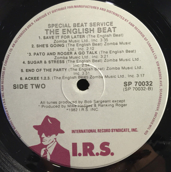 The English Beat* : Special Beat Service (LP, Album)