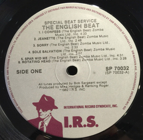 The English Beat* : Special Beat Service (LP, Album)