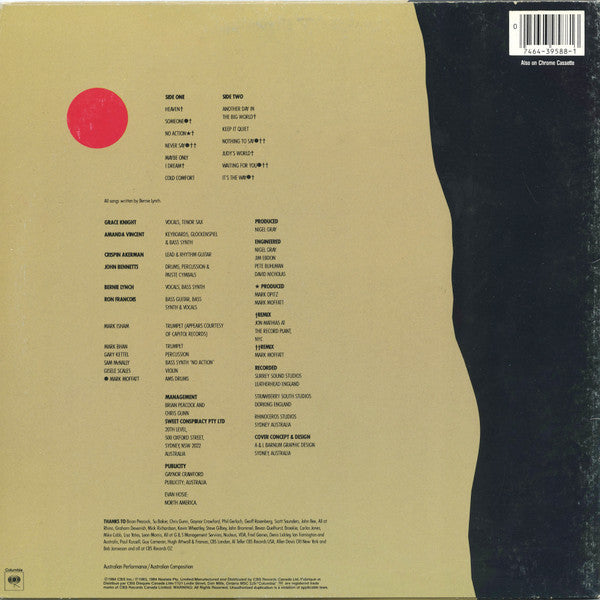 Eurogliders : This Island (LP, Album)