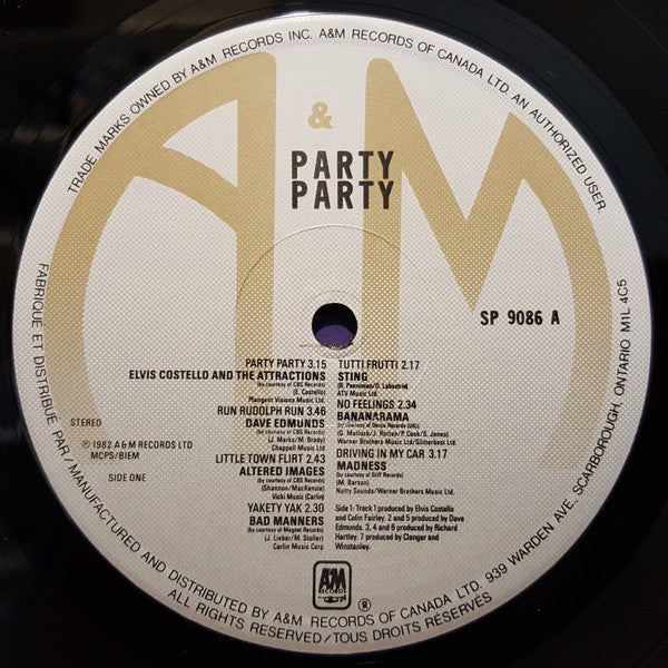 Various : Party Party (Original Motion Picture Soundtrack) (LP, Comp)