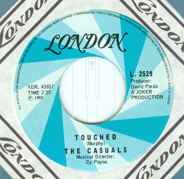 The Casuals : Toy / Touched (7")