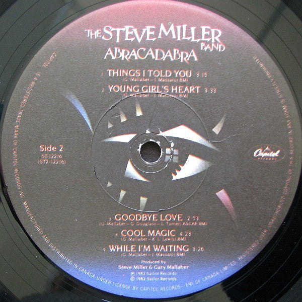The Steve Miller Band* : Abracadabra (LP, Album)