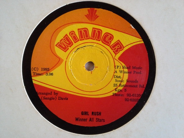Sophia George, Winner All Stars : Girlie Girlie / Girl Rush (12")