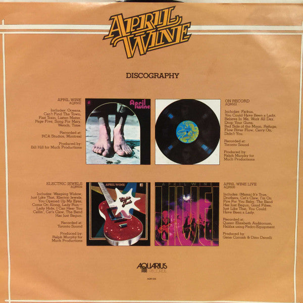 April Wine : Greatest Hits (LP, Comp)