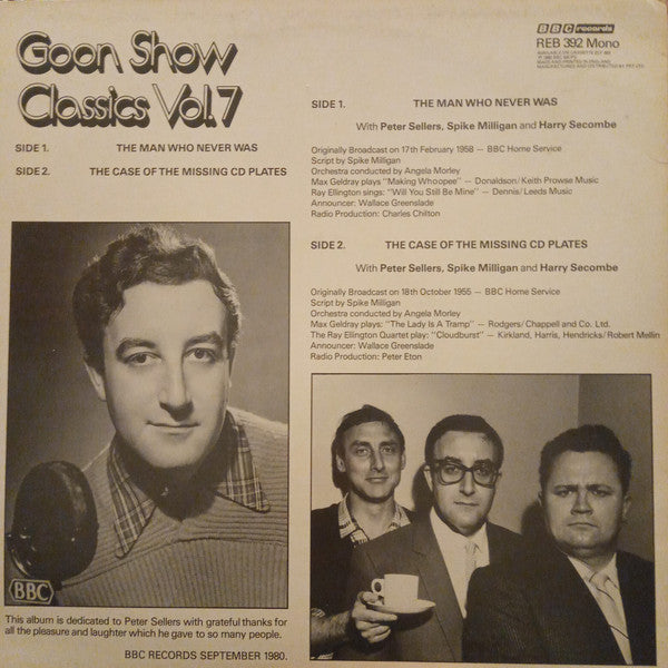 The Goons : Goon Show Classics Vol. 7 (LP, Mono)
