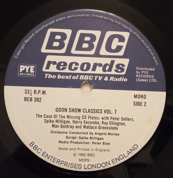 The Goons : Goon Show Classics Vol. 7 (LP, Mono)