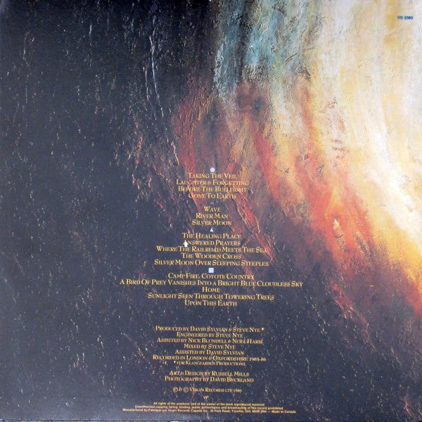 David Sylvian : Gone To Earth (2xLP, Album)