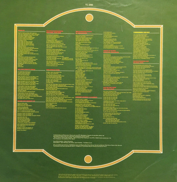 XTC : The Big Express (LP, Album)