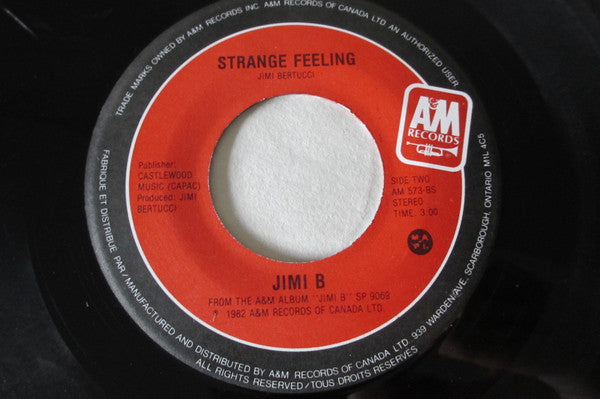 Jimi B* : All American Boy/Strange Feeling (7", Single)