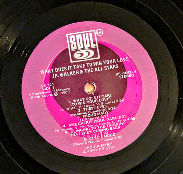 Jr. Walker & The All Stars* : What Does It Take To Win Your Love (LP, Album, Hol)
