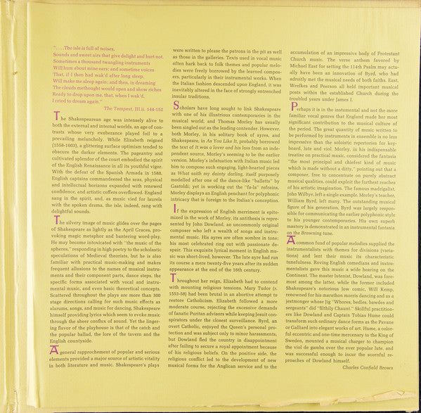 New York Pro Musica, Noah Greenberg : It Was A Lover And His Lass (LP, Mono, Gat)