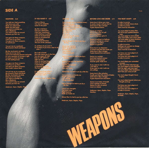 Rough Trade : Weapons (LP, Album)