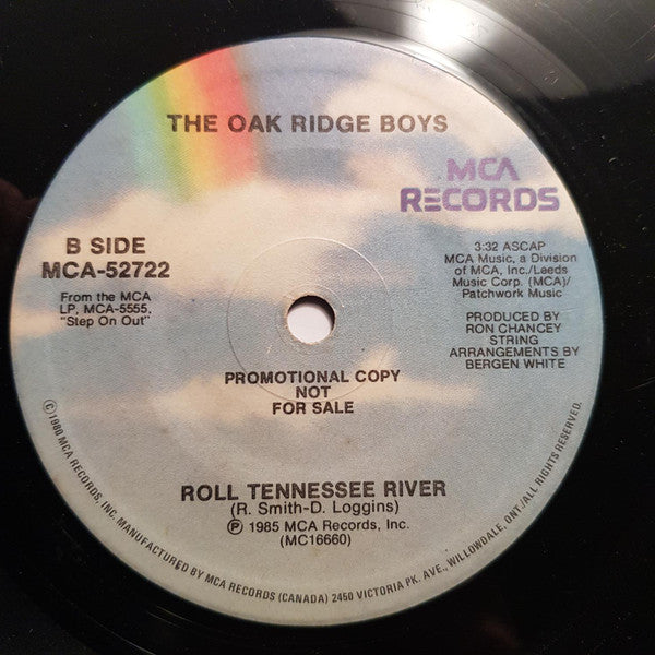 The Oak Ridge Boys : Come On In (You Did The Best You Could Do) / Roll Tennessee River (7", Promo)