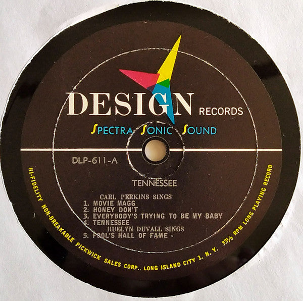 Various : Tennessee (LP, Album, Mono)
