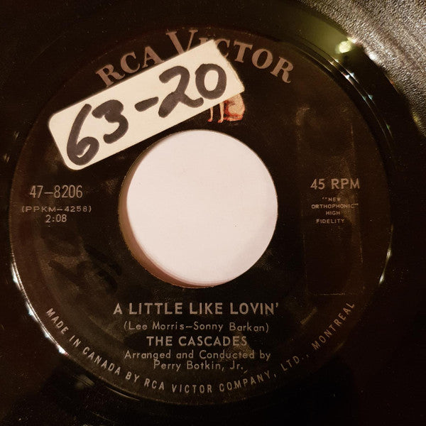 The Cascades (2) : Cinderella / A Little Like Lovin' (7", Single)