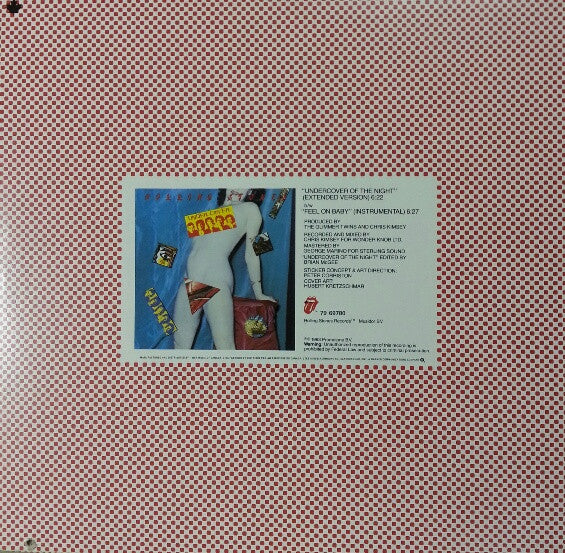 The Rolling Stones : Undercover Of The Night (Extended Version) (12")