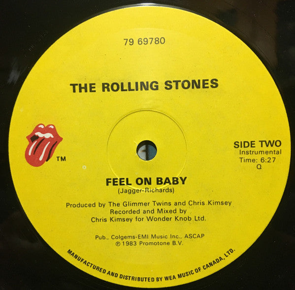 The Rolling Stones : Undercover Of The Night (Extended Version) (12")