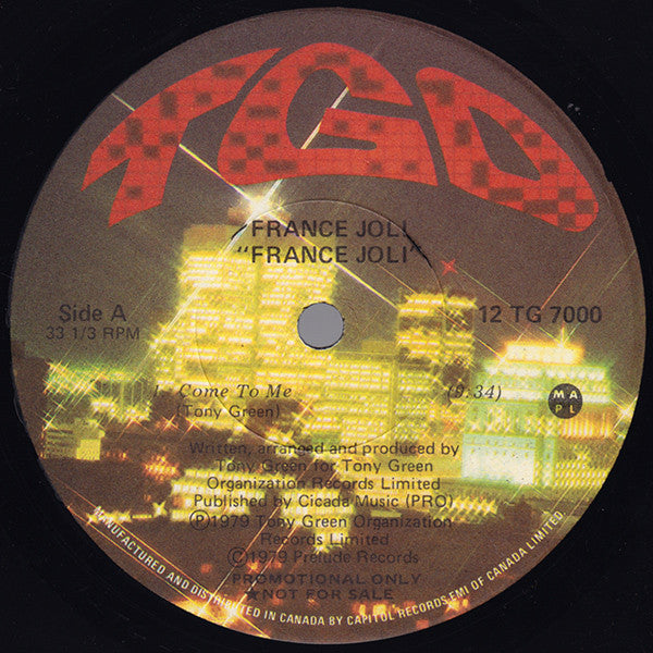 France Joli : France Joli (2x12", Promo)