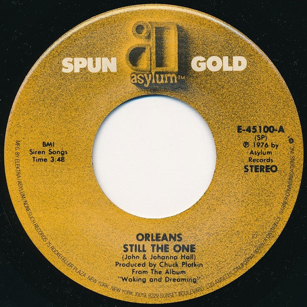 Orleans : Still The One / Spring Fever (7", Single)