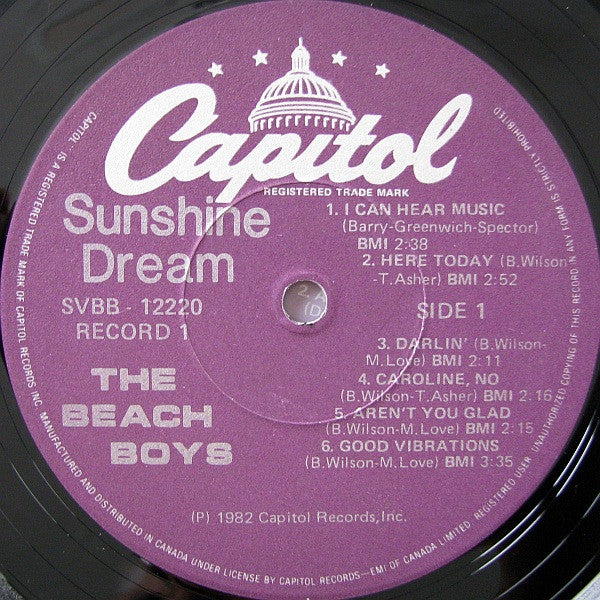 The Beach Boys : Sunshine Dream (2xLP, Comp, Gat)