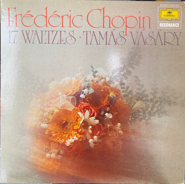 Frédéric Chopin, Tamás Vásáry : 17 Waltzes (LP, Album, RE)