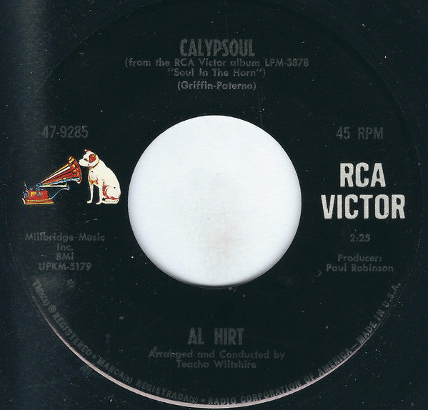 Al Hirt : Calypsoul / Honey Pot (7", Hol)