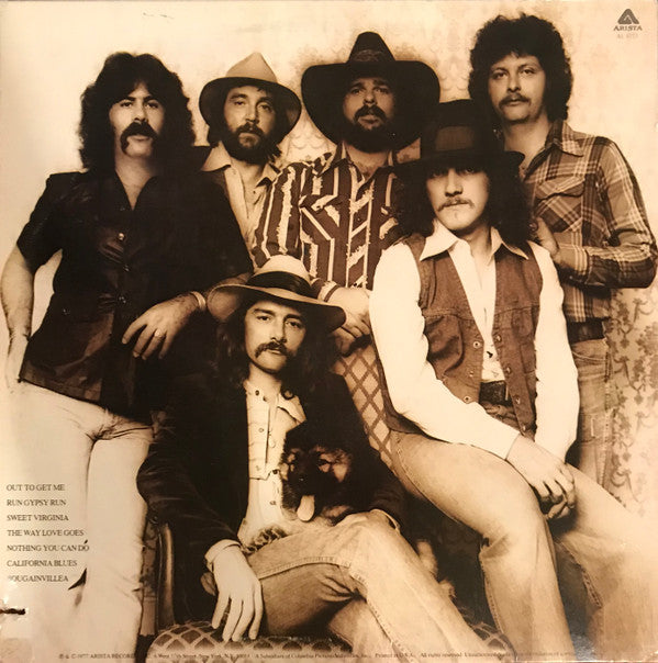 Dickey Betts & Great Southern : Dickey Betts & Great Southern (LP, Album, Wad)