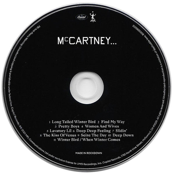 Paul McCartney : McCartney III (CD, Album, Car)