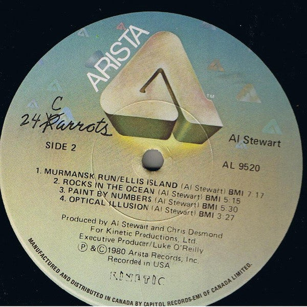 Al Stewart : 24 Carrots (LP, Album)