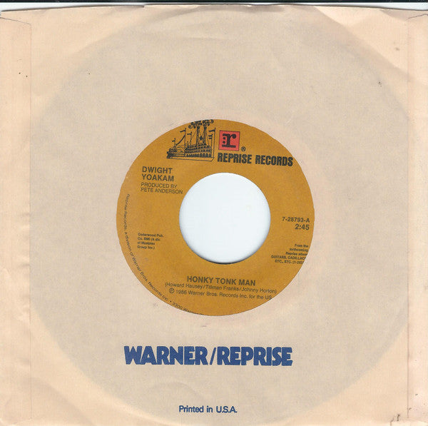 Dwight Yoakam : Honky Tonk Man (7", Single, Spe)