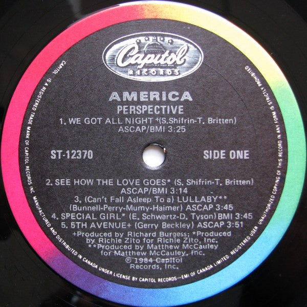 America (2) : Perspective (LP, Album)