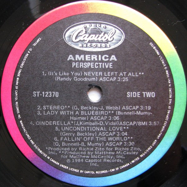 America (2) : Perspective (LP, Album)