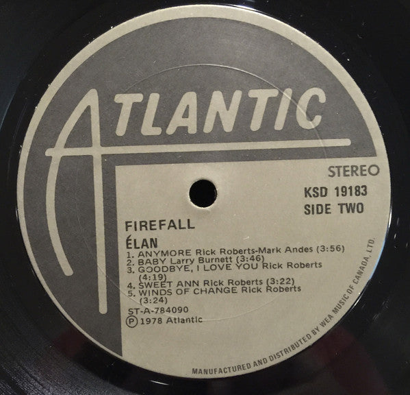 Firefall : Élan (LP, Album)